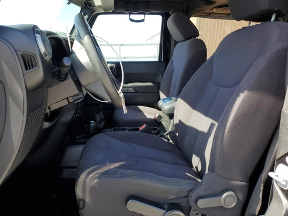 2014 Jeep Wrangler Sport with VIN 1C4AJWAG5EL192554, listed as a Copart auction lot 52501535 with 117,038 mi miles and Salvage Title. Bid and sale history available at carsss.com. Image 7.