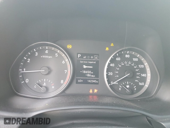 2018 Hyundai Elantra GT GL with VIN KMHH35LE6JU057470, listed as a Copart auction lot 83033164 with 142,340 mi miles and Non Repairable. Bid and sale history available at carsss.com. Image 9.