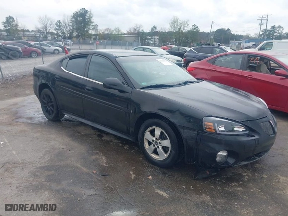 2006 Pontiac Grand Prix GT with VIN 2G2WR584961243537, listed as a IAAI auction lot 41963909 with 265,642 mi miles. Bid and sale history available at carsss.com. Image 1.