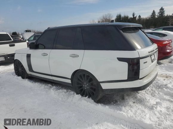 2016 Land Rover Range Rover Autobiography with VIN SALGV2EF0GA248125, listed as a Copart auction lot 43666615 with 150,210 mi miles and Clean Title. Bid and sale history available at DreamBid. Image 2.