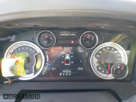 2015 Ram 1500 Lone Star z VIN 1C6RR6LT0FS500850, wystawiony jako IAAI lot #41273883 z przebiegiem 120 178 mil mil oraz . Historia ofert i sprzedaży dostępna na DreamBid. Obrazek 7.
