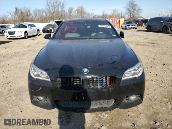 2016 BMW 5 Series 550i xDrive z VIN WBAKP9C54GD980929, wystawiony jako Copart lot #49449355 z przebiegiem 186 549 mil mil oraz Szkoda całkowita • Salvage title. Historia ofert i sprzedaży dostępna na DreamBid. Obrazek 5.