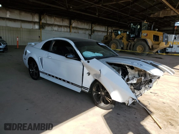 2004 Ford Mustang Standard with VIN 1FAFP40474F113842, listed as a Copart auction lot 49839455 with 257,592 mi miles and Salvage Title. Bid and sale history available at carsss.com. Image 4.