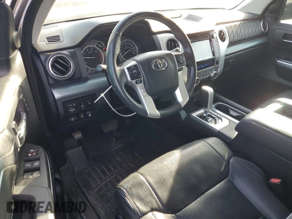2016 Toyota Tundra Platinum z VIN 5TFGW5F11GX211574, wystawiony jako Copart lot #75138854 z przebiegiem 58 044 mil mil oraz Szkoda całkowita • Salvage title. Historia ofert i sprzedaży dostępna na DreamBid. Obrazek 8.