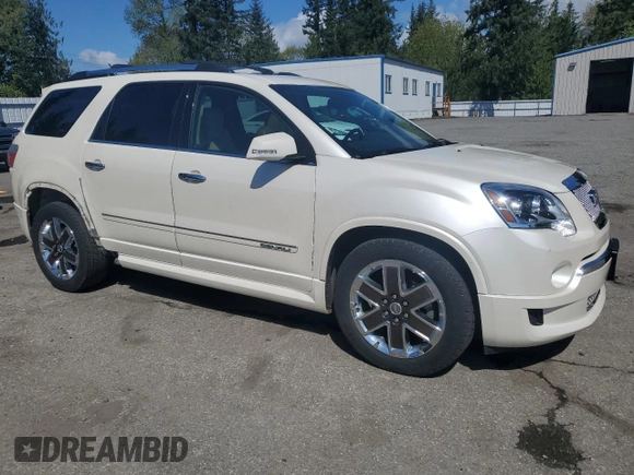 2012 GMC Acadia Denali with VIN 1GKKVTED0CJ406855, listed as a Copart auction lot 53662255 with 118,053 mi miles and Salvage Title. Bid and sale history available at carsss.com. Image 4.
