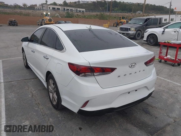 2019 Hyundai Sonata SEL with VIN 5NPE34AF2KH760654, listed as a IAAI auction lot 41877733 with 45,722 mi miles and . Bid and sale history available at DreamBid. Image 3.