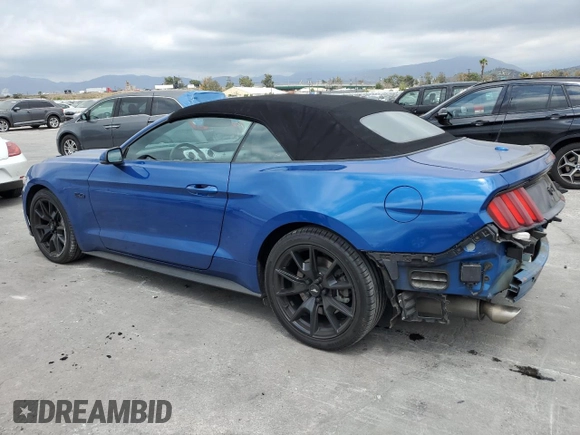 2017 Ford Mustang GT Premium with VIN 1FATP8FF6H5317482, listed as a Copart auction lot 52830315 with 83,723 mi miles and Salvage title. Bid and sale history available at DreamBid. Image 2.