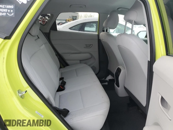 2024 Hyundai Kona SEL with VIN KM8HCCAB0RU072233, listed as a Copart auction lot 42300595 with 6,292 mi miles and Salvage Title. Bid and sale history available at carsss.com. Image 11.