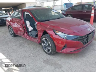 2023 Hyundai Elantra SEL z VIN KMHLS4AG9PU621861, wystawiony jako IAAI lot #42312294 z przebiegiem 17 197 mil mil oraz . Historia ofert i sprzedaży dostępna na DreamBid. Obrazek 1.
