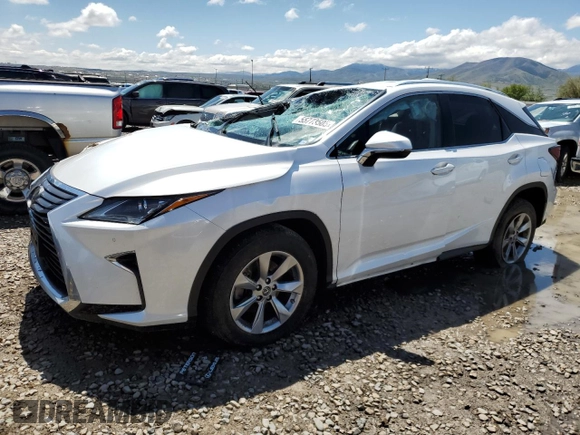 2019 Lexus RX 350 with VIN 2T2BZMCA7KC183590, listed as a Copart auction lot 55773505 with 41,239 mi miles and Salvage title. Bid and sale history available at DreamBid. Image 1.