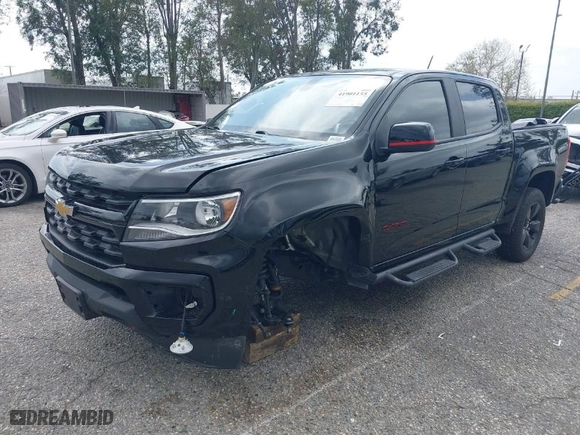 2022 Chevrolet Colorado 2WD LT with VIN 1GCGSCEN0N1159133, listed as a IAAI auction lot 41901155 with 31,113 mi miles. Bid and sale history available at carsss.com. Image 2.