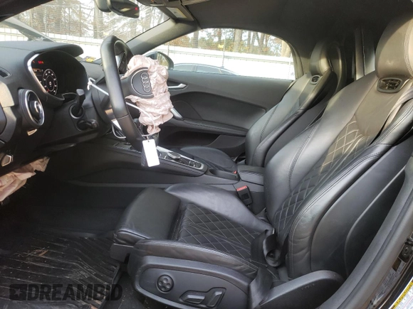 2016 Audi TT 2.0T with VIN TRUT5CFV2G1027567, listed as a Copart auction lot 83616314 with 35,339 mi miles and Salvage Title. Bid and sale history available at carsss.com. Image 7.