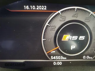 2019 Audi RS 5 Sportback z VIN WUACWCF53KA900374, wystawiony jako Copart lot #64945842 z przebiegiem 54 503 mil mil oraz . Historia ofert i sprzedaży dostępna na DreamBid. Obrazek 8.