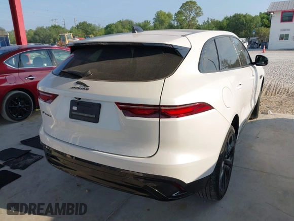 2023 Jaguar F-Pace S with VIN SADCJ2EX8PA708744, listed as a IAAI auction lot 42333987 with 25,779 mi miles and . Bid and sale history available at DreamBid. Image 4.