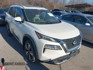 2022 Nissan Rogue SL with VIN 5N1BT3CA8NC724865, listed as a IAAI auction lot 41410726 with 74,095 mi miles. Bid and sale history available at carsss.com. Image 1.