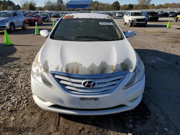 2013 Hyundai Sonata GLS PZEV with VIN 5NPEB4AC2DH764960, listed as a Copart auction lot 50343355 with 163,962 mi miles and Salvage Title. Bid and sale history available at carsss.com. Image 5.
