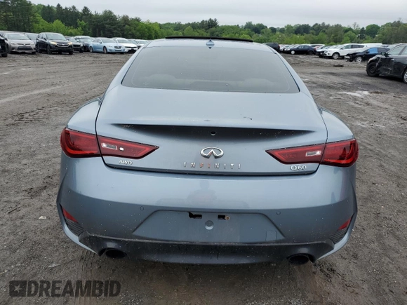2017 Infiniti Q60 Premium с VIN JN1EV7EL0HM553533, выставлен на аукционе Copart как лот 53727735 с пробегом 110 559 миль миль и Списание • Salvage title. История ставок и продаж доступна на DreamBid. Изображение 6.