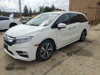 2019 Honda Odyssey Elite z VIN 5FNRL6H99KB013578, wystawiony jako Copart lot #49246685 z przebiegiem 54 025 mil mil oraz Szkoda całkowita • Salvage title. Historia ofert i sprzedaży dostępna na DreamBid. Obrazek 1.