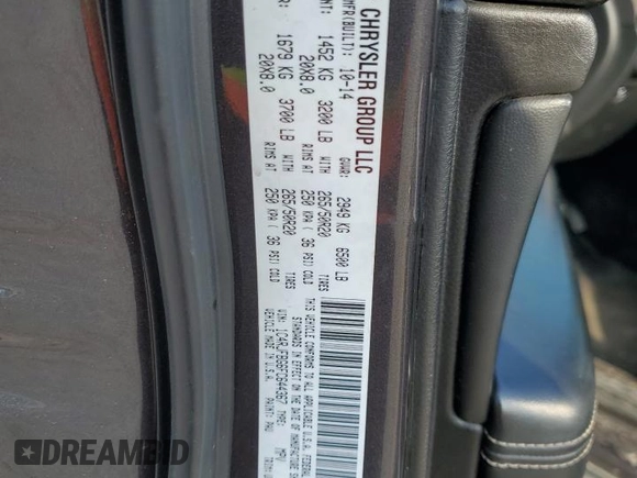 2015 Jeep Grand Cherokee Limited with VIN 1C4RJFBG6FC644367, listed as a Copart auction lot 44224945 with 92,575 mi miles and Salvage Title. Bid and sale history available at carsss.com. Image 15.