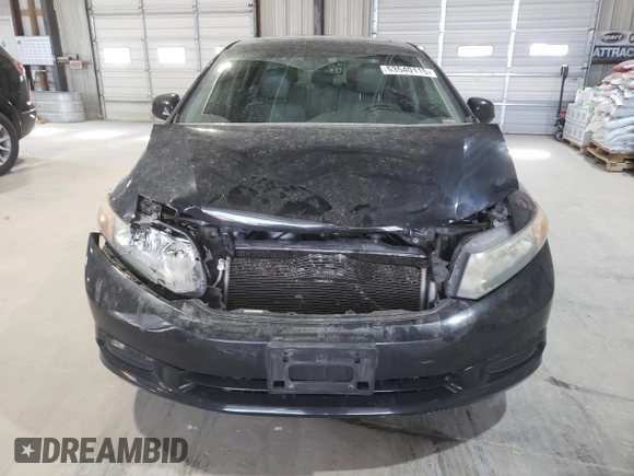 2012 Honda Civic EX-L with VIN 19XFB2F93CE004657, listed as a Copart auction lot 53540115 with 199,443 mi miles and Salvage Title. Bid and sale history available at DreamBid. Image 5.