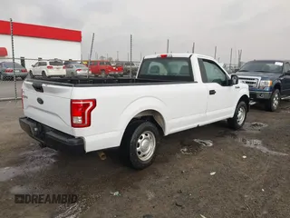 2017 Ford F-150 XL with VIN 1FTMF1CF7HKD62946, listed as a IAAI auction lot 41824393 with 116,964 mi miles. Bid and sale history available at carsss.com. Image 4.