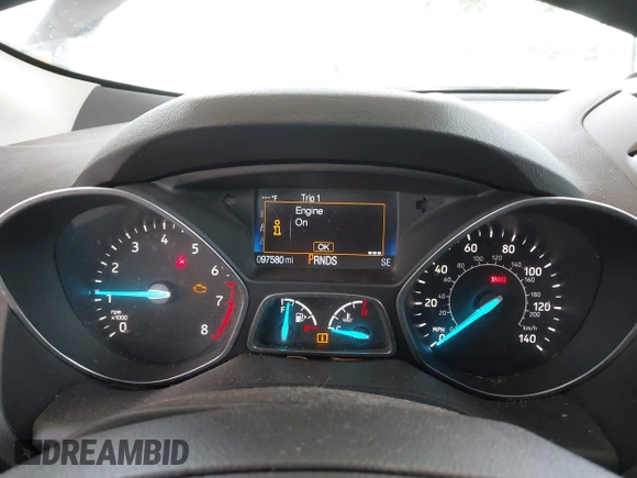 2017 Ford Escape SE z VIN 1FMCU9G93HUC97081, wystawiony jako IAAI lot #42327866 z przebiegiem 97 580 mil mil oraz . Historia ofert i sprzedaży dostępna na DreamBid. Obrazek 7.