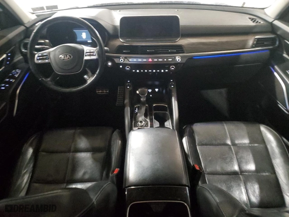 2020 Kia Telluride SX with VIN 5XYP5DHC8LG030626, listed as a Copart auction lot 45863775 with 85,003 mi miles and Salvage Title. Bid and sale history available at carsss.com. Image 8.