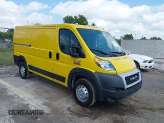 2020 Ram ProMaster Cargo with VIN 3C6TRVAG6LE127298, listed as a IAAI auction lot 42191503 with 216,603 mi miles and . Bid and sale history available at carsss.com. Image 1.