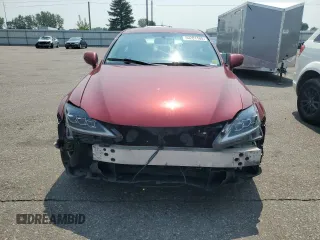 2008 Lexus IS 250 with VIN JTHCK262882027649, listed as a Copart auction lot 60281105 with 160,383 mi miles and Salvage title. Bid and sale history available at DreamBid. Image 5.