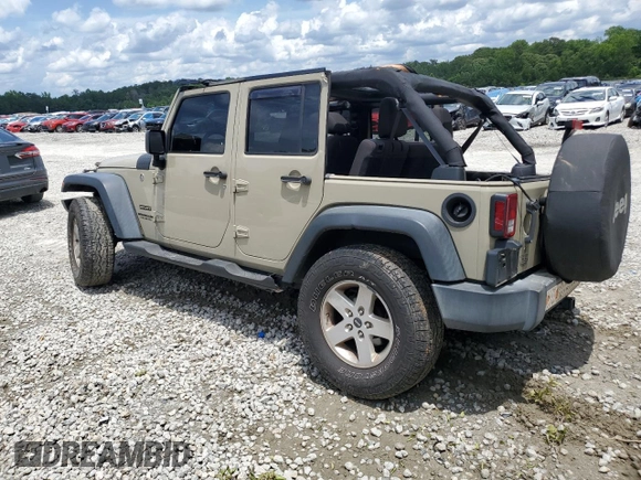 2017 Jeep Wrangler Unlimited Sport with VIN 1C4BJWDG3HL570469, listed as a Copart auction lot 60598025 with 83,261 mi miles and Salvage title. Bid and sale history available at DreamBid. Image 2.