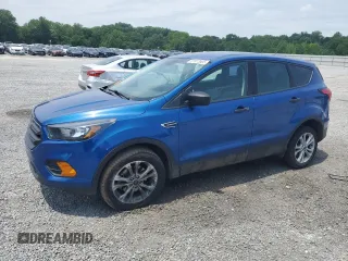 2019 Ford Escape S with VIN 1FMCU0F72KUA74615, listed as a Copart auction lot 57873505 with 110,606 mi miles and Salvage title. Bid and sale history available at DreamBid. Image 1.
