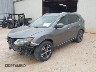 2017 Nissan Rogue SV with VIN 5N1AT2MT0HC889383, listed as a IAAI auction lot 42073498 with 319,134 mi miles and . Bid and sale history available at DreamBid. Image 19.