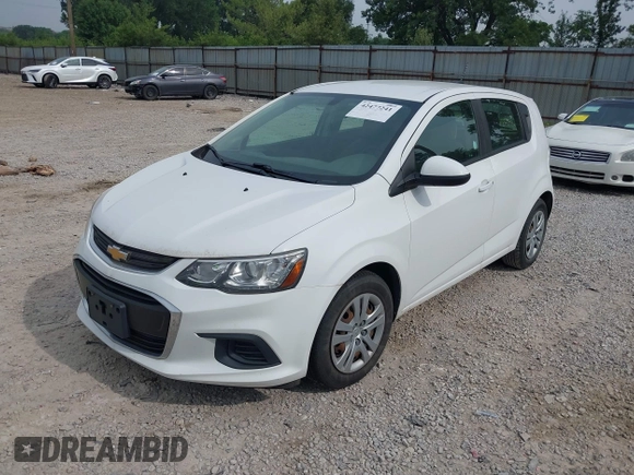 2018 Chevrolet Sonic LT with VIN 1G1JG6SH9J4107802, listed as a IAAI auction lot 42477241 with 107,091 mi miles and . Bid and sale history available at DreamBid. Image 2.