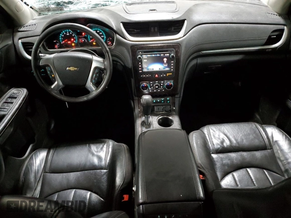 2015 Chevrolet Traverse LTZ with VIN 1GNKVJKDXFJ183899, listed as a Copart auction lot 75819424 with 162,536 mi miles and Salvage Title. Bid and sale history available at DreamBid. Image 8.