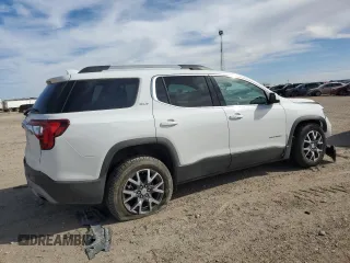 2023 GMC Acadia SLT with VIN 1GKKNML43PZ251864, listed as a Copart auction lot 44423355 with 19,879 mi miles and Salvage Title. Bid and sale history available at DreamBid. Image 3.