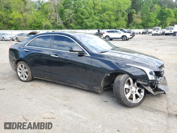 2016 Cadillac ATS Sedan Luxury Collection RWD with VIN 1G6AB5RX0G0121085, listed as a Copart auction lot 52340585 with 138,922 mi miles and Salvage Title. Bid and sale history available at carsss.com. Image 4.
