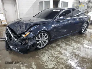 2014 Audi A6 3.0T Prestige with VIN WAUHGAFC7EN123033, listed as a Copart auction lot 44562885 with 125,322 mi miles and Salvage Title. Bid and sale history available at carsss.com. Image 1.