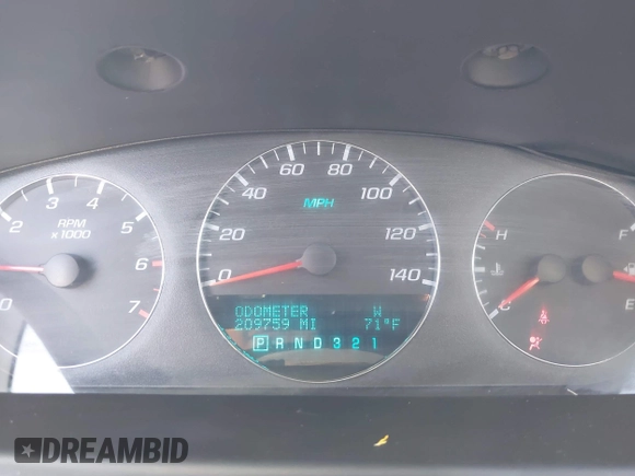 2008 Chevrolet Impala LT with VIN 2G1WT55N181309827, listed as a IAAI auction lot 42201993 with 209,759 mi miles and . Bid and sale history available at DreamBid. Image 7.
