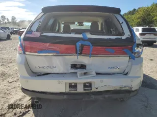 2007 Lincoln MKX with VIN 2LMDU68C57BJ18304, listed as a Copart auction lot 75013054 with 0 mi miles and Salvage Title. Bid and sale history available at carsss.com. Image 6.