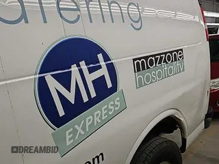 2010 Chevrolet Express Cargo with VIN 1GCZGFBA2A1125850, listed as a IAAI auction lot 42624644 with 153,437 mi miles and . Bid and sale history available at DreamBid. Image 26.
