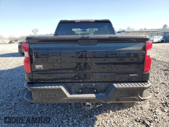 2020 Chevrolet Silverado 1500 Custom with VIN 3GCPWBEK0LG184925, listed as a Copart auction lot 46471405 with 141,913 mi miles and Salvage Title. Bid and sale history available at carsss.com. Image 6.