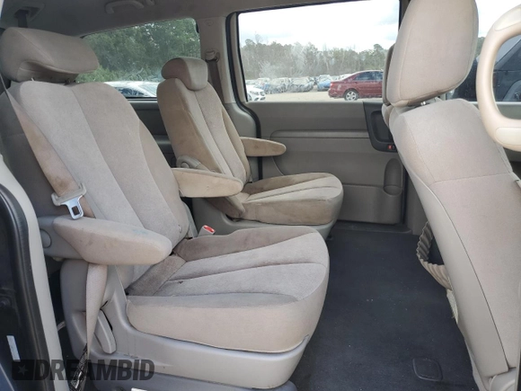 2009 Kia Sedona LX with VIN KNDMB233X96286866, listed as a Copart auction lot 72221534 with 157,212 mi miles and Salvage Title. Bid and sale history available at DreamBid. Image 12.