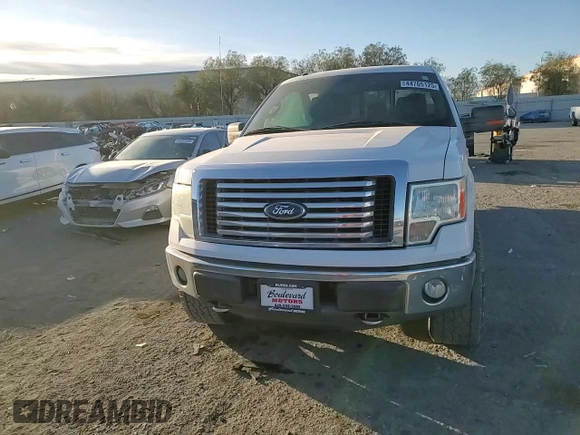 2012 Ford F-150 XL with VIN 1FTFW1EF0CKD52421, listed as a Copart auction lot 44705125 with 122,054 mi miles and Salvage Title. Bid and sale history available at carsss.com. Image 10.