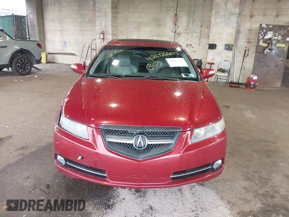 2008 Acura TL Type-S with VIN 19UUA76568A006368, listed as a IAAI auction lot 42026607 with 242,152 mi miles. Bid and sale history available at carsss.com. Image 12.