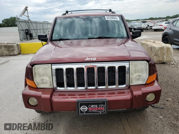 2008 Jeep Commander Limited с VIN 1J8HG58208C111040, выставлен на аукционе Copart как лот 62288045 с пробегом 160 462 миль миль и Чистый • Clean title. История ставок и продаж доступна на DreamBid. Изображение 5.
