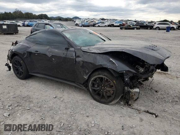 2024 Ford Mustang Dark Horse with VIN 1FA6P8R0XR5504259, listed as a Copart auction lot 76193704 with 0 mi miles and Salvage Title. Bid and sale history available at carsss.com. Image 4.