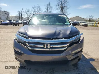 2017 Honda Pilot EX-L with VIN 5FNYF6H51HB086131, listed as a Copart auction lot 53555855 with 133,050 mi miles and Salvage Title. Bid and sale history available at DreamBid. Image 5.