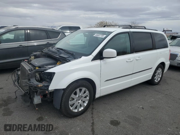 2014 Chrysler Town & Country Touring with VIN 2C4RC1BG2ER207825, listed as a Copart auction lot 46652755 with 157,709 mi miles and Salvage Title. Bid and sale history available at carsss.com. Image 1.
