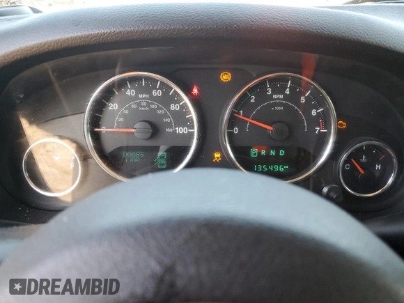 2015 Jeep Wrangler Unlimited Sahara with VIN 1C4HJWEGXFL744852, listed as a Copart auction lot 60246145 with 135,496 mi miles and Salvage title. Bid and sale history available at DreamBid. Image 9.