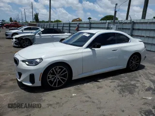 2022 BMW 2 Series 230i with VIN 3MW23CM07N8C54729, listed as a Copart auction lot 61534375 with 40,151 mi miles and Salvage title. Bid and sale history available at DreamBid. Image 1.
